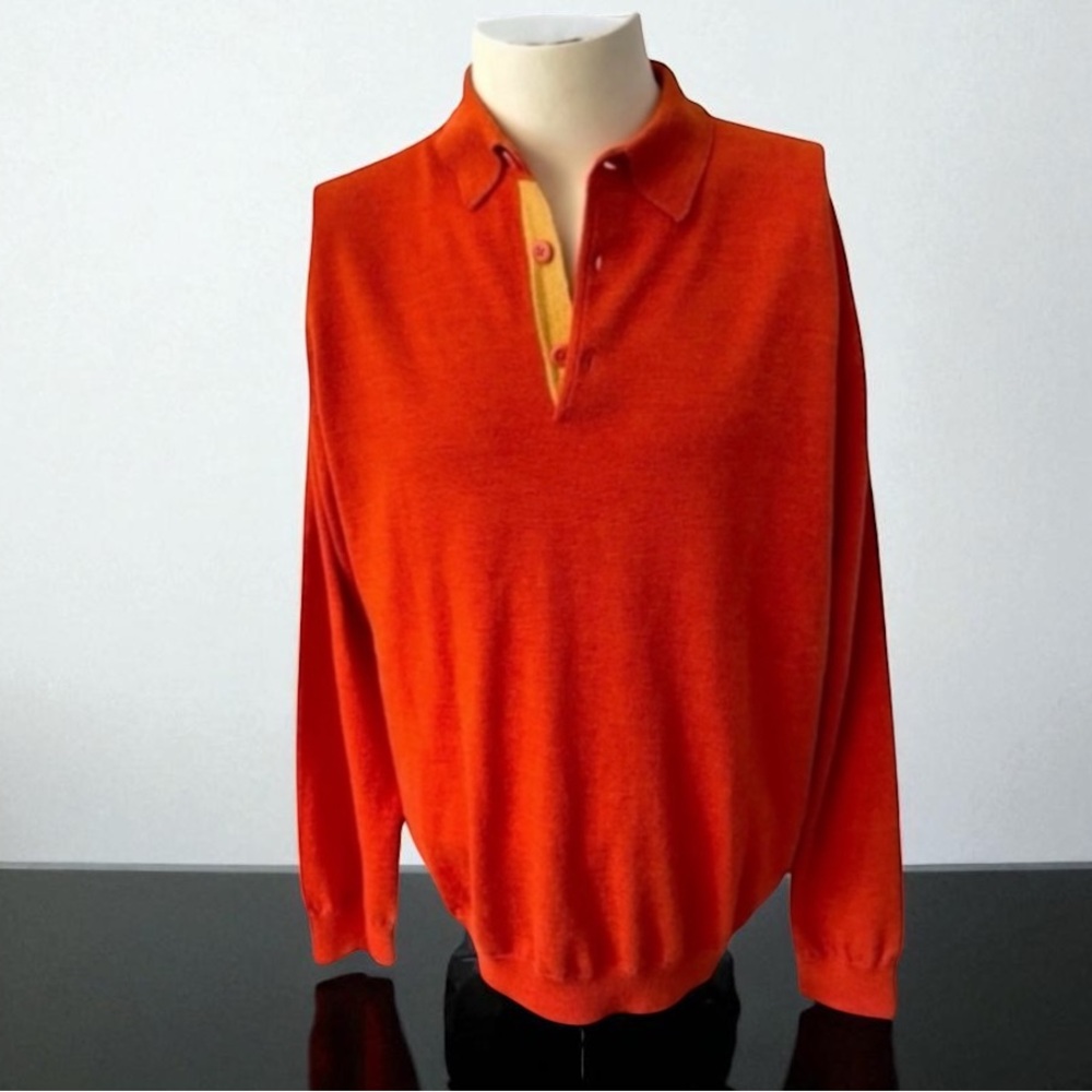 BUGATCHI UOMO NEW Merino Wool Sweater Size Medium